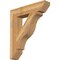 Ekena Millwork Funston Slat Rough Sawn Bracket, Western Red Cedar, 6"W x 30"D x 34"H BKT06X30X34FST06RWR - alternate 1